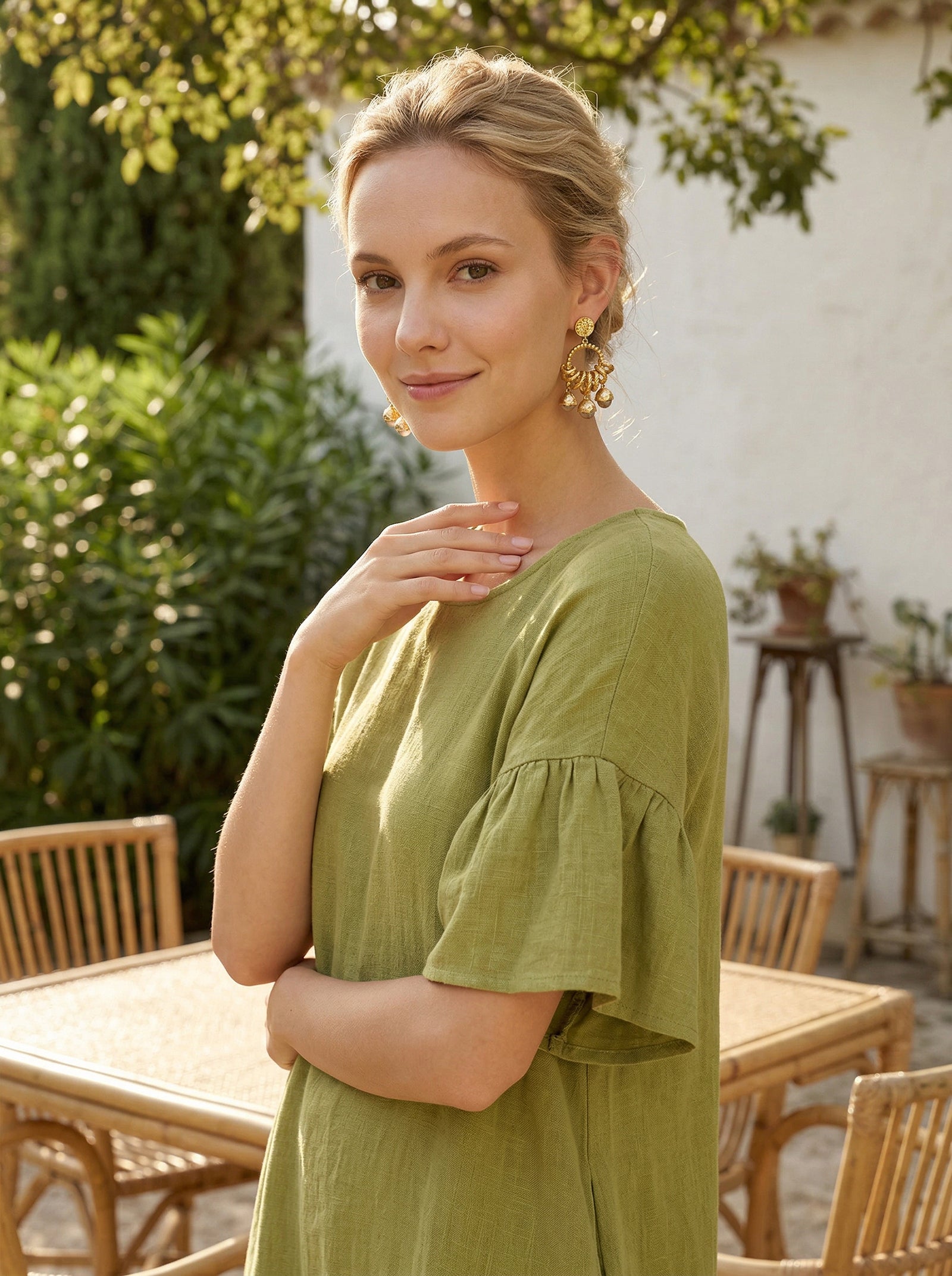 Vintage Fruit Charm Statement Earrings