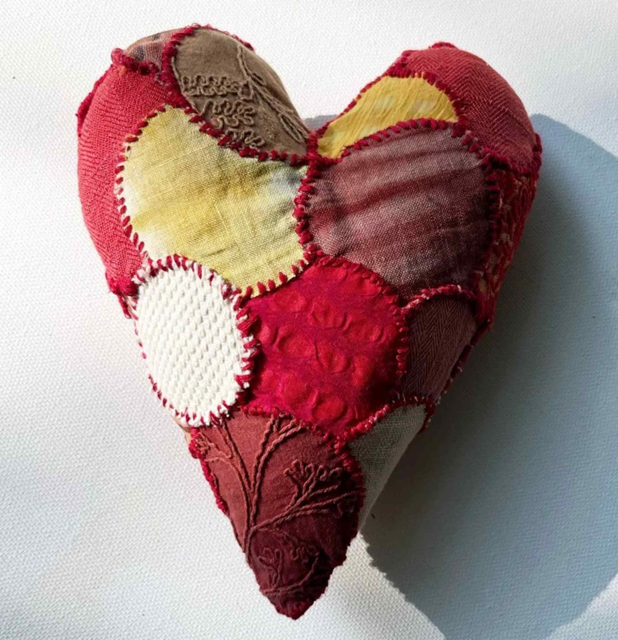 Blooming Botanical Hand-Dyed Cotton Linen Patchwork Kit (13 Swatches)