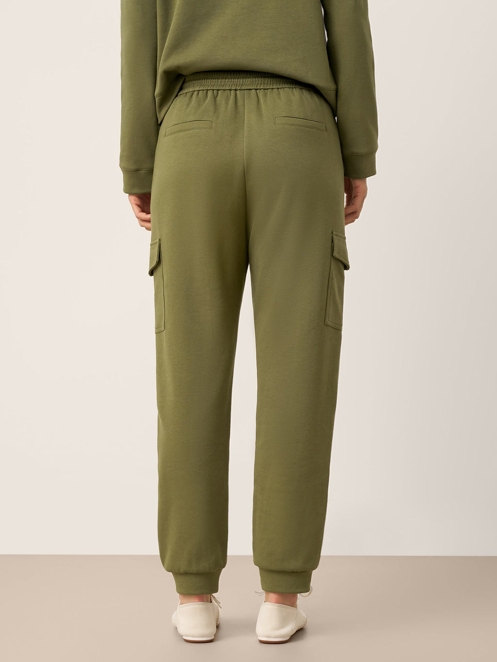 Cotton Drawstring Cargo Pants PIA