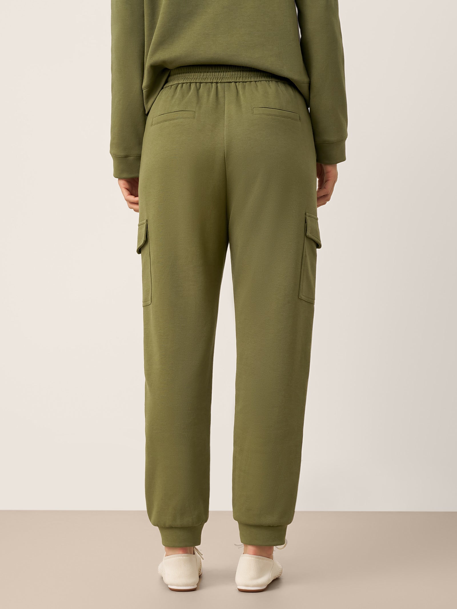 Cotton Drawstring Cargo Pants PIA